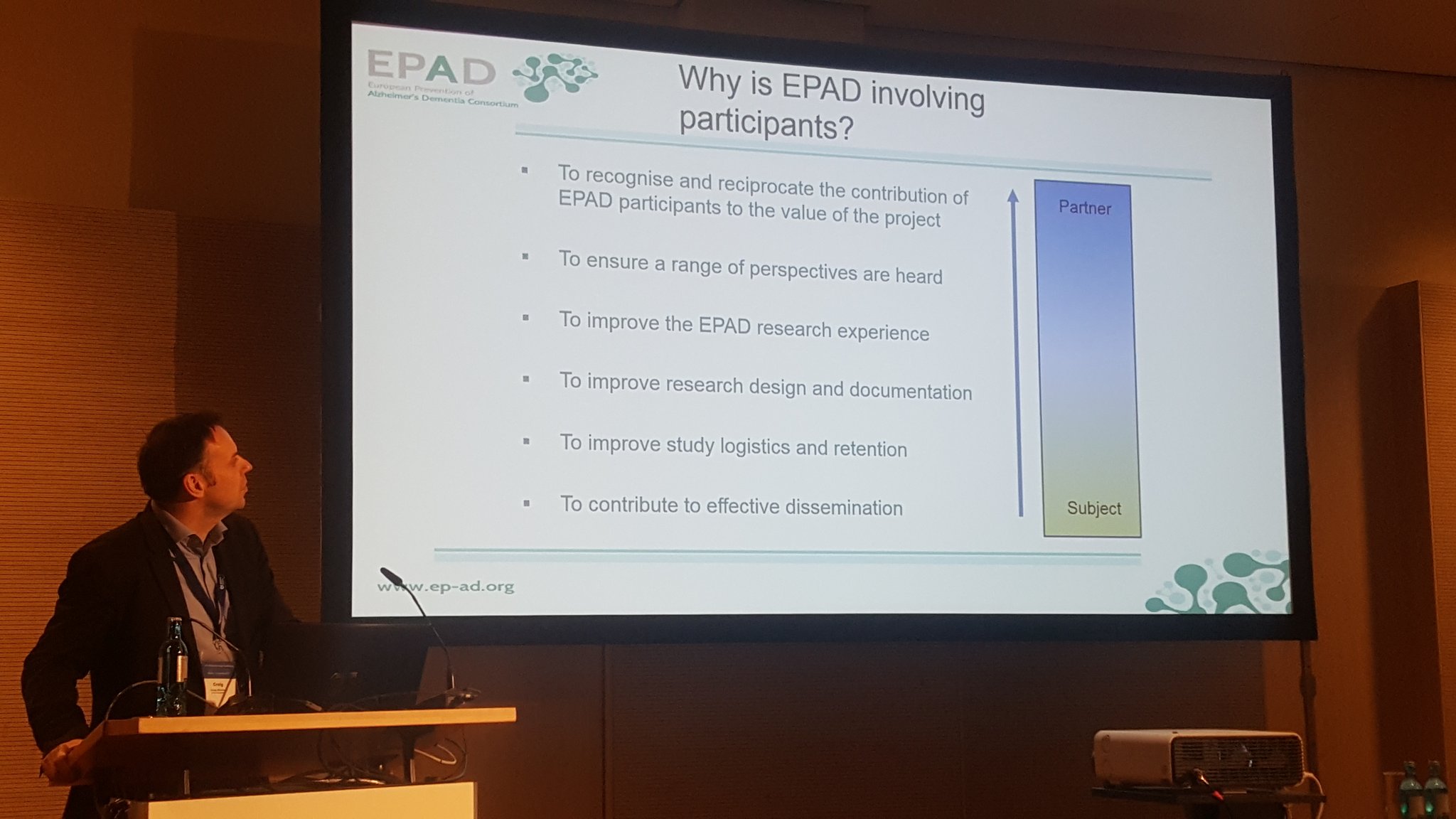 EPAD invited to speak at Alzheimer Europe Conference