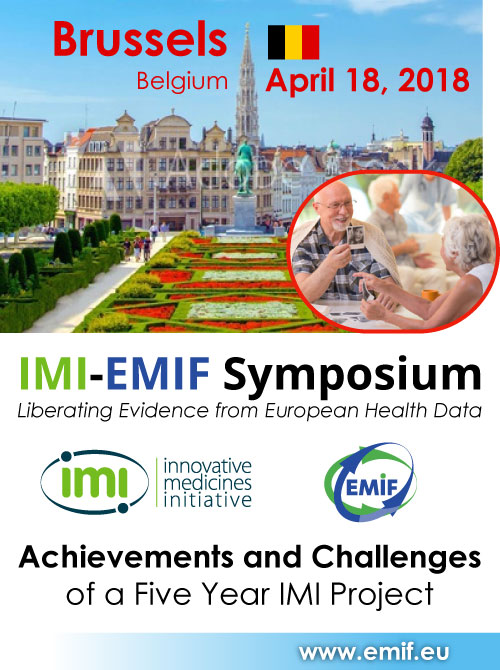 Sign up for the IMI-EMIF symposium on April 18th in Brussels