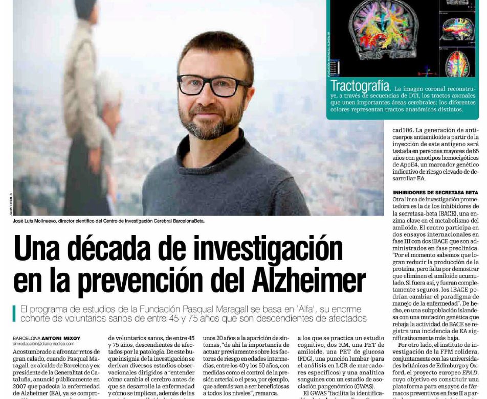 EPAD is glad to be featured in the Spanish “Diario Médico” magazine