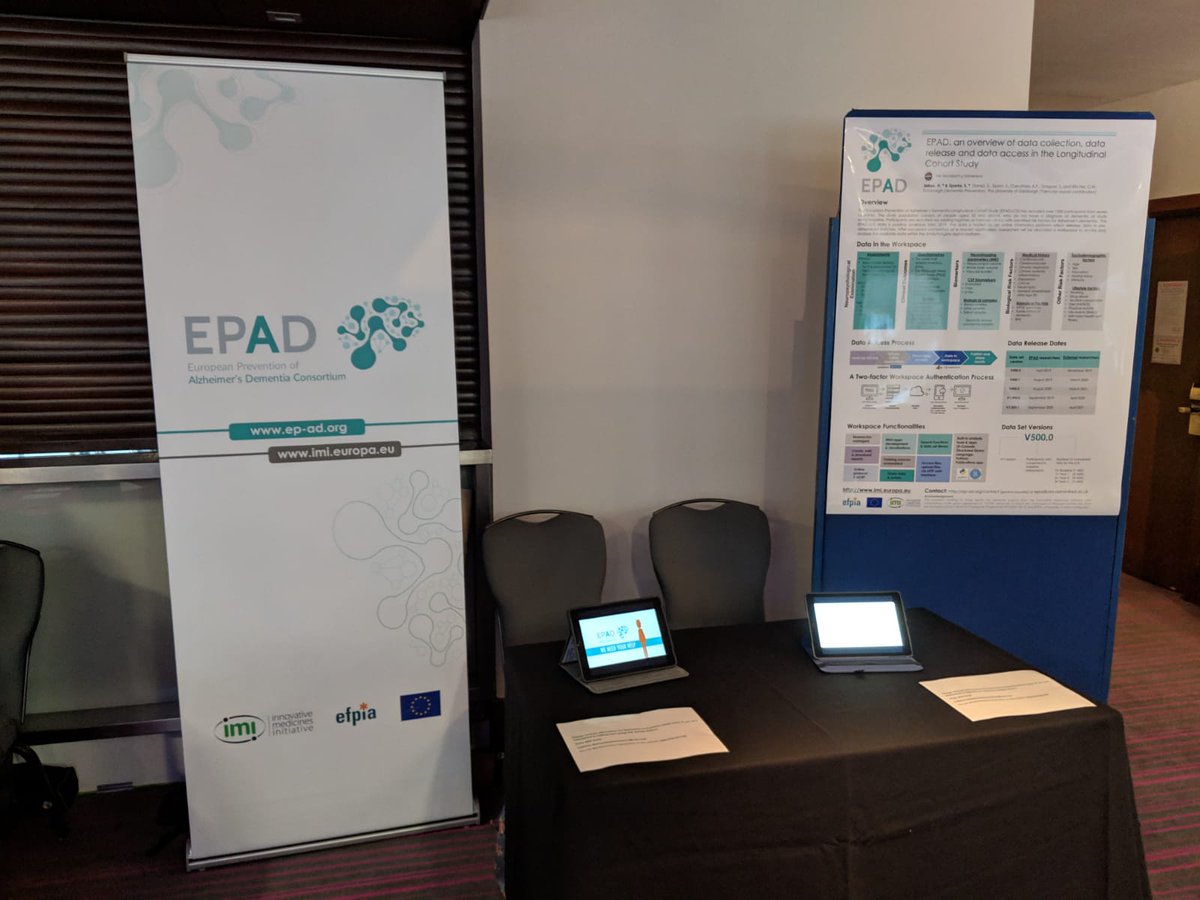 EPAD poster focused on data collection and release presented at the SDRC conference